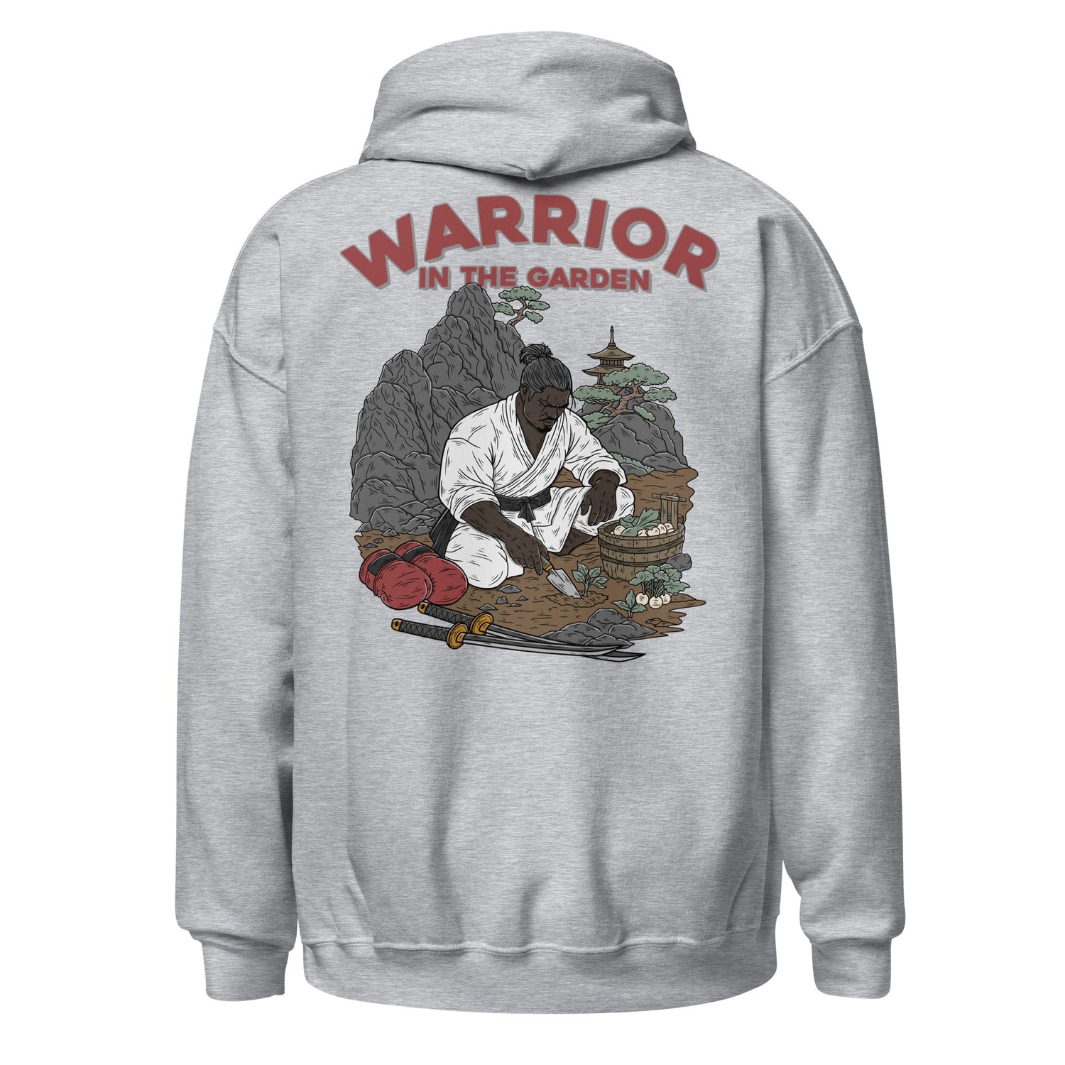 Warrior in a Garden